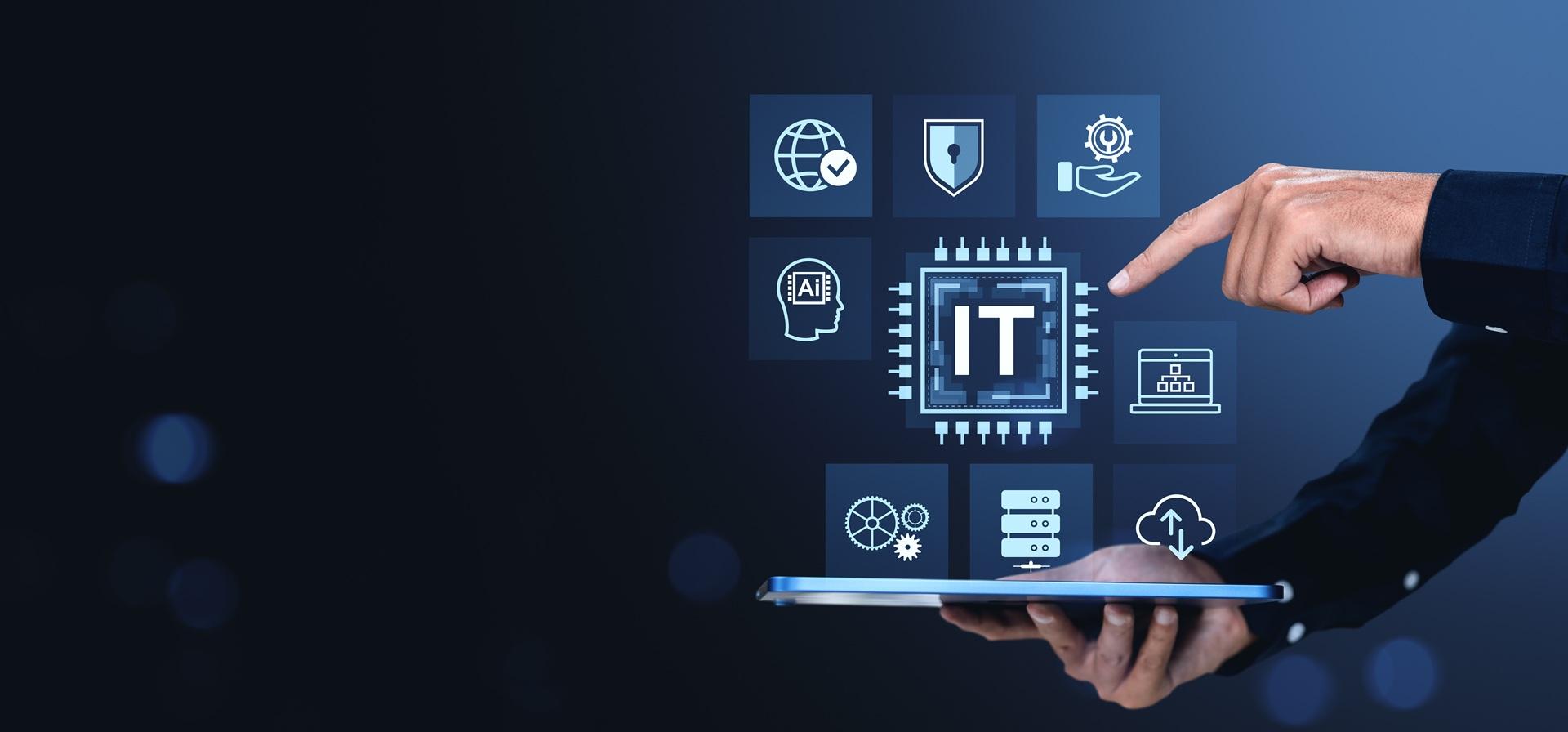 Visualisierte IT-Systeme mit Tablet | FTTH Zubehör