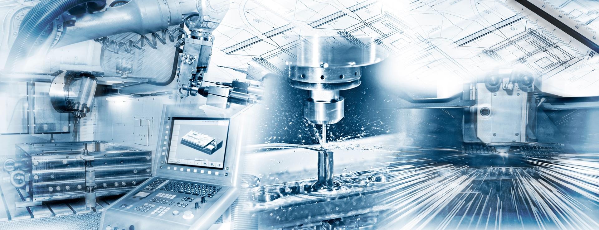 Industrielle Fertigung mit Robotik und CNC-Technik | Spannrolle